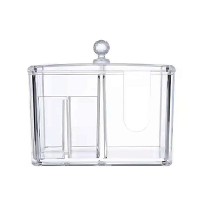 Organizer - Container for cotton swabs, cotton pads and napkins