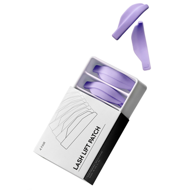 Wona Набір плоских валиків для ламінування вій, Purple Lift Patch, 4 пари в інтернет магазині Beauty Hunter