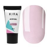 Akrylożel Kira Nails Acryl Gel Glitter Pink, 30 g w sklepie internetowym Beauty Hunter