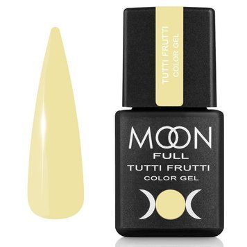 Гель-лак Moon Full Tutti Frutti Color Gel №933 блідо-жовтий 8 мл в інтернет магазині Beauty Hunter