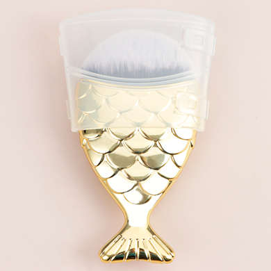 Fish Shaped File Brush Rose Gold