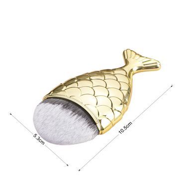 Fish Shaped File Brush Rose Gold