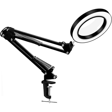 Ring lamp with table mount, USB connection, 20 cm