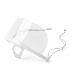 Plastikowa maseczka wielokrotnego użytku w kolorze białym w sklepie internetowym Beauty Hunter