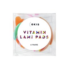 Okis Набор валиков для ламинирования ресниц Vitamin Lami Pads, 6 пар в интернет магазине Beauty Hunter