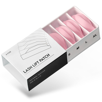 Wona Zestaw płaskich wałk&oacute;w do laminacji rzęs, Pink Lift Patch, 4 pary w sklepie internetowym Beauty Hunter