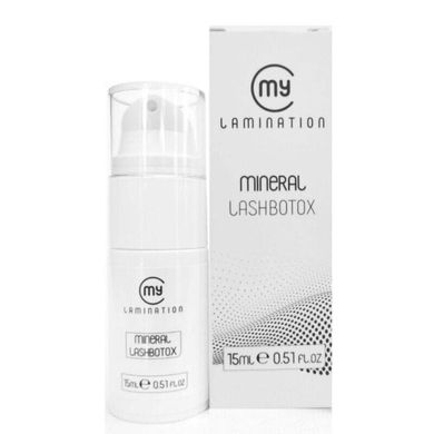 My Lamination Mineral composition Mineral Lashbotox, 15 ml