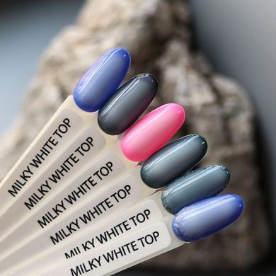 Молочный топ Komilfo No Wipe Top HEMA/TPO free, Milky Pink, 8 мл в интернет магазине Beauty Hunter