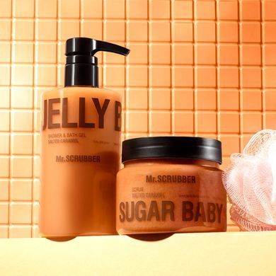 Цукровий скраб для тіла Mr.SCRUBBER Sugar Baby Salted Caramel 450 г в інтернет магазині Beauty Hunter