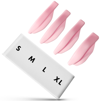 Wona Zestaw płaskich wałk&oacute;w do laminacji rzęs, Pink Lift Patch, 4 pary w sklepie internetowym Beauty Hunter