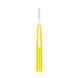Baby Brush for brows and eyelash, yellow 1-1,2 mm, 1 pc 1 of 3
