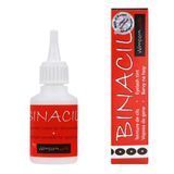 Binacil set for home and salon eyebrow coloring paint Natural Brown + oxidizer 3%