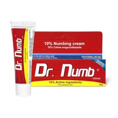 Крем анестетик Dr. Numb 10%, 30 г в интернет магазине Beauty Hunter