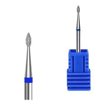 Фреза Kraken nails алмазная пламя с синей насечкой 1,6*4,0 mm в интернет магазине Beauty Hunter