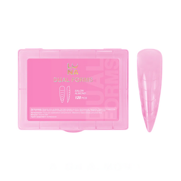 Верхние формы Luna Moon для наращивания, Salon Almond, 120 шт в интернет магазине Beauty Hunter