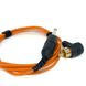 Clip cord for tattoo machine For Me angled, orange 4 of 4