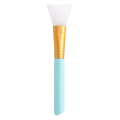 Силиконовая кисть-лопатка для нанесения маски для лица, голубая в интернет магазине Beauty Hunter