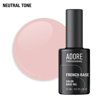 Adore Professional baza kamuflująca do paznokci French base №08 natural 15 ml w sklepie internetowym Beauty Hunter