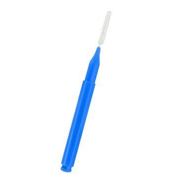 Baby Brush for brows and eyelash, blue, 0,6 mm, 1 pc