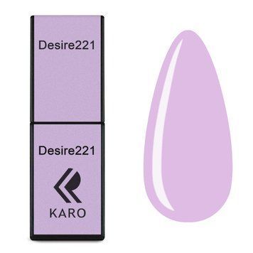 Гель-лак Karo кольоровий Desire #221 8 мл в інтернет магазині Beauty Hunter