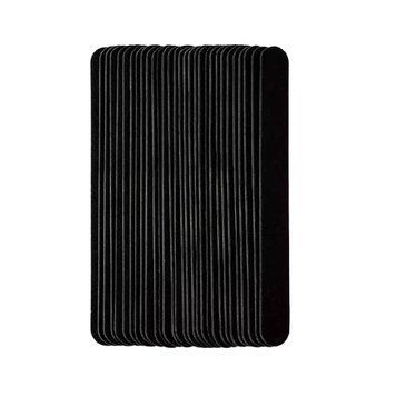 Adhesive-backed sanding sheet for rectangular base with rounded edges, 135 x 15 mm, 100 grit, 100 pcs