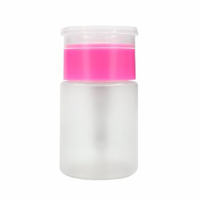 Jar with pump pink, 60 ml