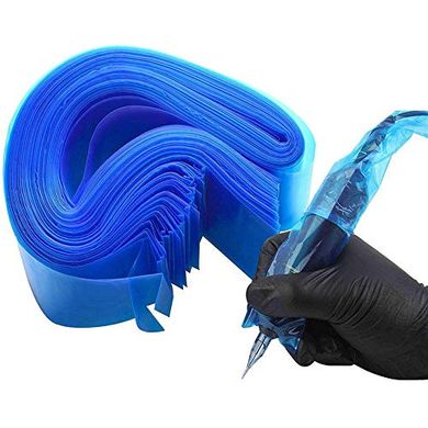 Clip Cord Sleeves Barrier protection blue, 125 pcs