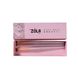Zola Набір пензлів для фарбування брів Magic Brow Brush, світло-рожевий 2 з 3
