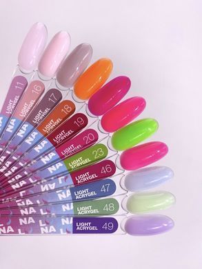 Гель Luna Moon для зміцнення, вирівнювання та донарощування нігтів Light Acrygel #18 13 мл в інтернет магазині Beauty Hunter