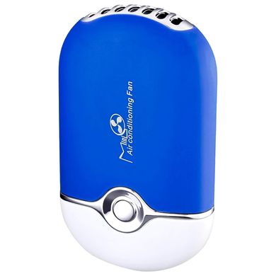 Portable USB fan for eyelash extensions, blue