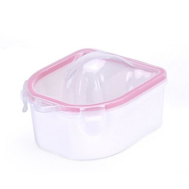 Thermo bath for manicure with a double bottom