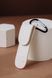AS Pilochki #5 White set: nail file keychain, carabiner, white case, replaceable file 5 of 5