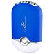 Portable USB fan for eyelash extensions, blue 1 of 3