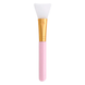 Silicone paddle brush for applying face mask, pink 1 of 2