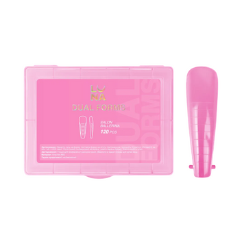 Верхние формы Luna Moon для наращивания, Salon Ballerina, 120 шт в интернет магазине Beauty Hunter