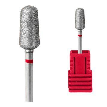 Kraken nails cutter diamond rounded cone with red cut 5.0*1.2 mm