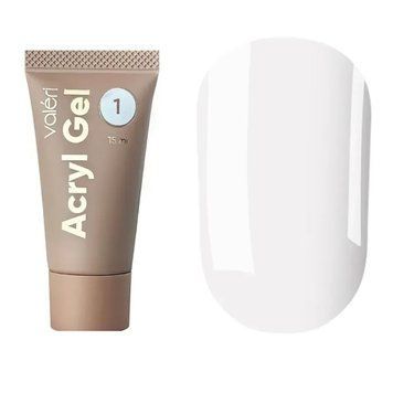 Гель Valeri Acryl Gel №1, 15 мл в интернет магазине Beauty Hunter