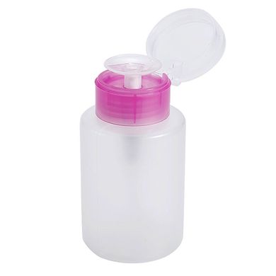 Jar with pump pink, 150 ml