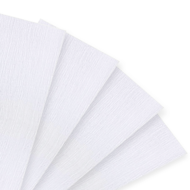 Depilatory paper, White, 100 pcs
