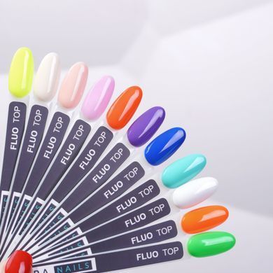 Top Kira Nails No Wipe Fluo, 6 ml