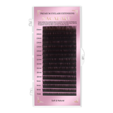 Ресницы Nagaraku Mix Brown изгиб C толщина 0.07 длина 7-15 мм 16 линий в интернет магазине Beauty Hunter