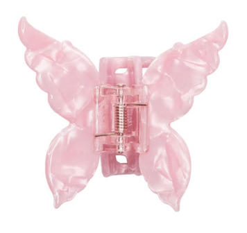 Hair Claw, "Butterfly", Peach
