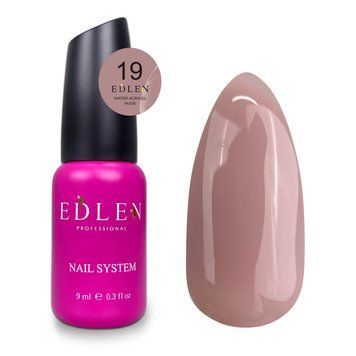 Гель Edlen Water Acrygel Nude #19 9 мл в інтернет магазині Beauty Hunter