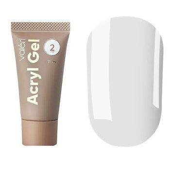 Гель Valeri Acryl Gel №2, 15 мл в интернет магазине Beauty Hunter