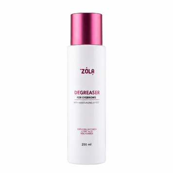 Обезжириватель ZOLA для бровей 250 мл в интернет магазине Beauty Hunter