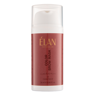 Elan Color Brow Mask, 13 Chestnut (Cold Brown), 25 ml