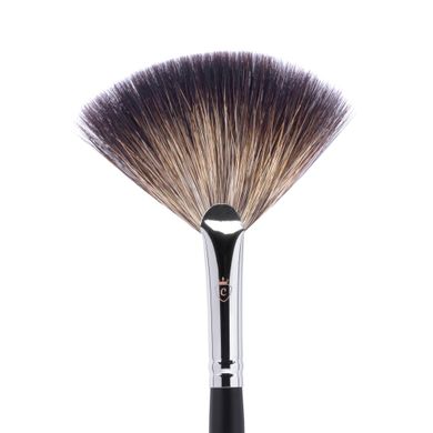 Fan brush CTR W0134 black raccoon hair