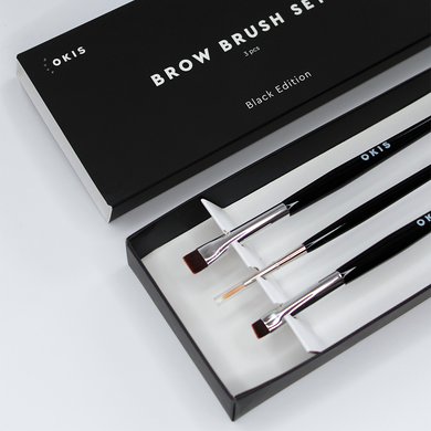 OKIS Limited Edition Набір пензлів Brow Brush Set в інтернет магазині Beauty Hunter