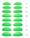 Lami Yami Green Dragon Валики для ламинирования, 8 пар 3 из 5