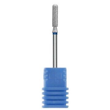 Diamentowy frez cylindryczny zaokrąglony 2x10mm niebieski w sklepie internetowym Beauty Hunter
